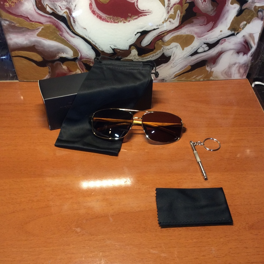 Men's "18k Boston" Polarized Sunglasses